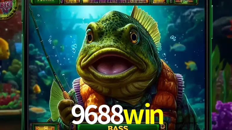Personagem de peixe pescador do popular jogo de slot com tema de pescaria, uma das emocionantes opções de caça-níqueis para jogar e ganhar no cassino 9688win.